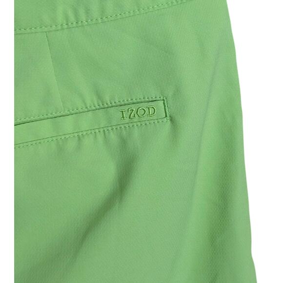 IZOD Perform Cool-FX Microfiber Green Golf Skort - 12 - Picture 6 of 7